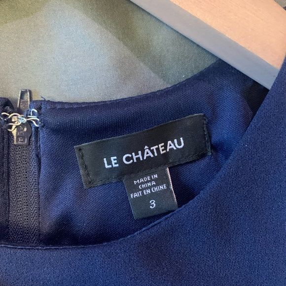 Multicolored Floral Print High-Neck Mini Dress - Picture 3 of 3